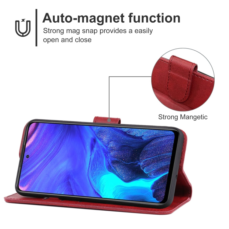 Leather Phone Case For Infinix Note 10 Pro NFC