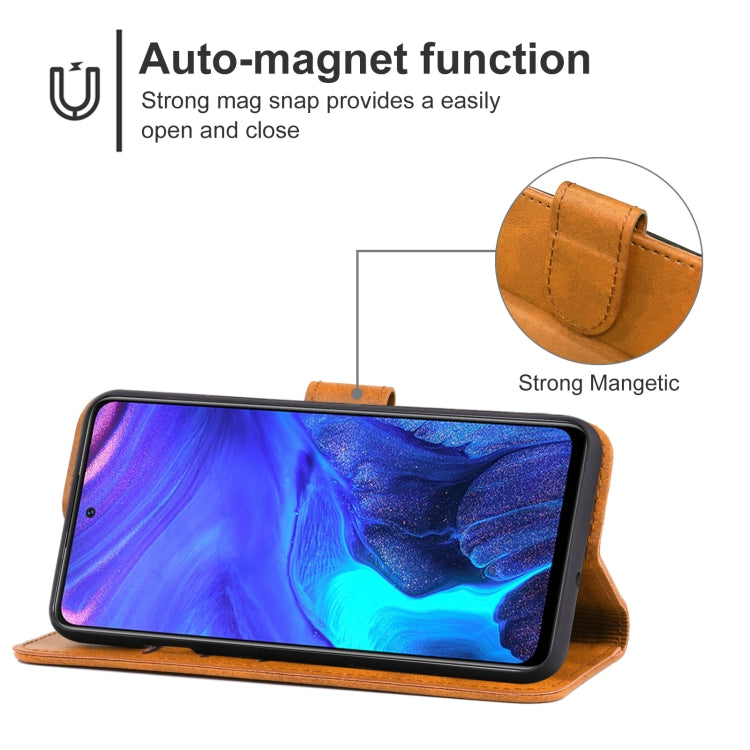 Leather Phone Case For Infinix Note 10 Pro NFC