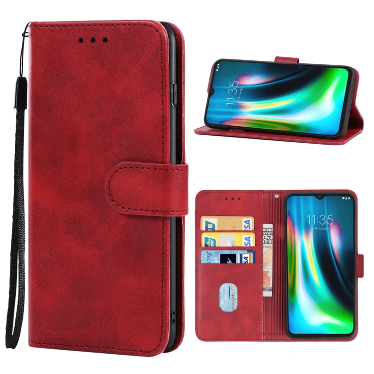 Leather Phone Case For Lenovo K12 Note / Motorola Moto G9 & G9 Play & E7 Plus