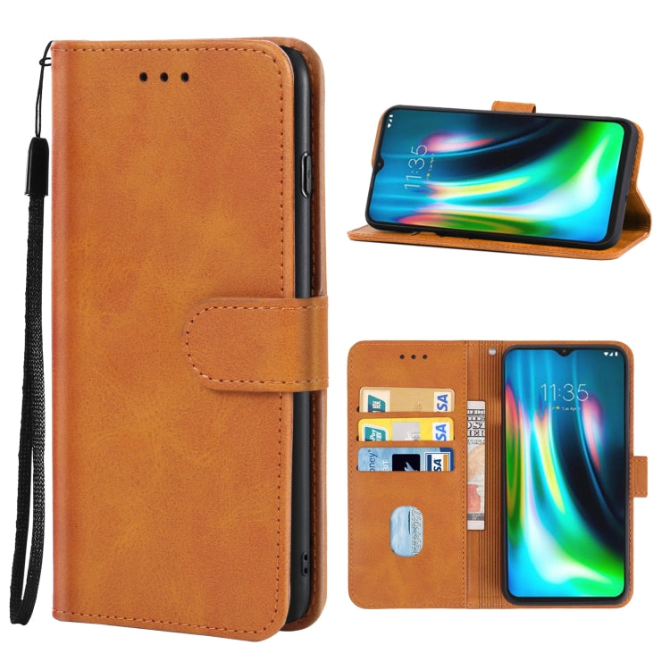 Leather Phone Case For Lenovo K12 Note / Motorola Moto G9 & G9 Play & E7 Plus
