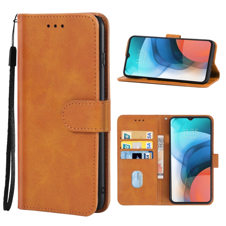 Leather Phone Case For Lenovo K13 / Motorola Moto E7 Power 4G & E7i Power