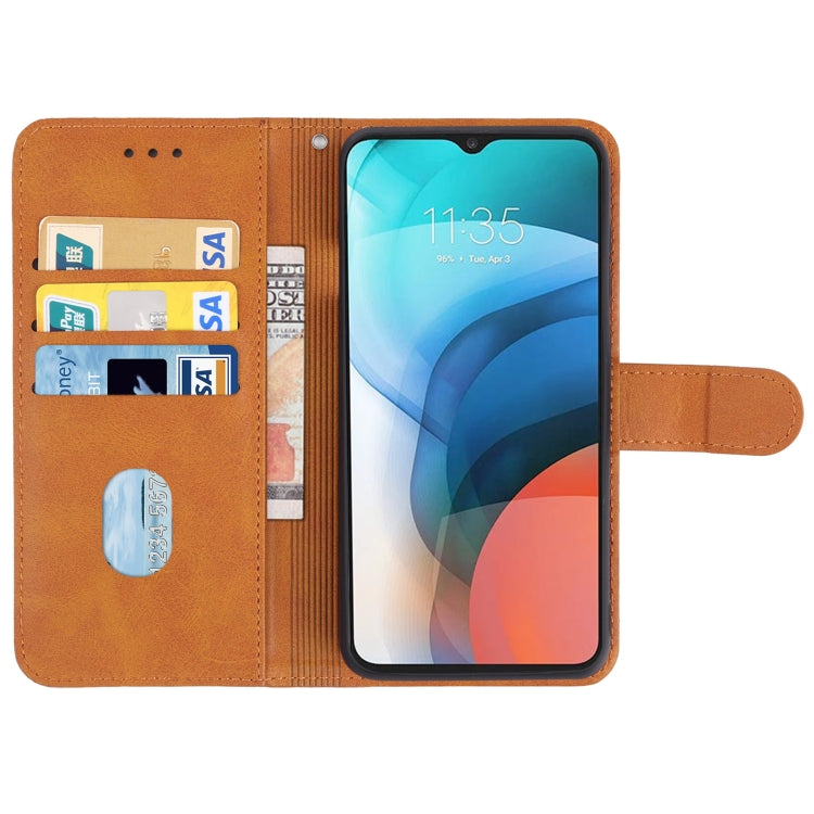 Leather Phone Case For Lenovo K13 / Motorola Moto E7 Power 4G & E7i Power