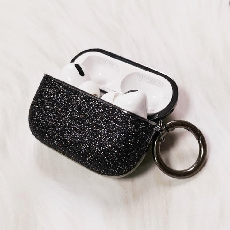 Electroplating Glitter Powder Wireless Earphone Protective Case For AirPods Pro