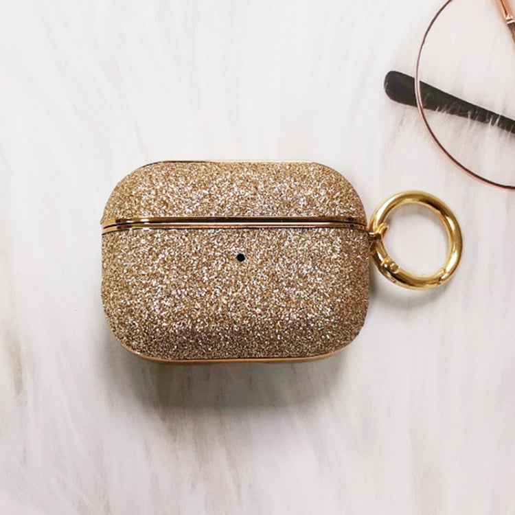 Electroplating Glitter Powder Wireless Earphone Protective Case For AirPods Pro