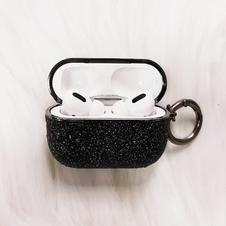 Electroplating Glitter Powder Wireless Earphone Protective Case For AirPods Pro