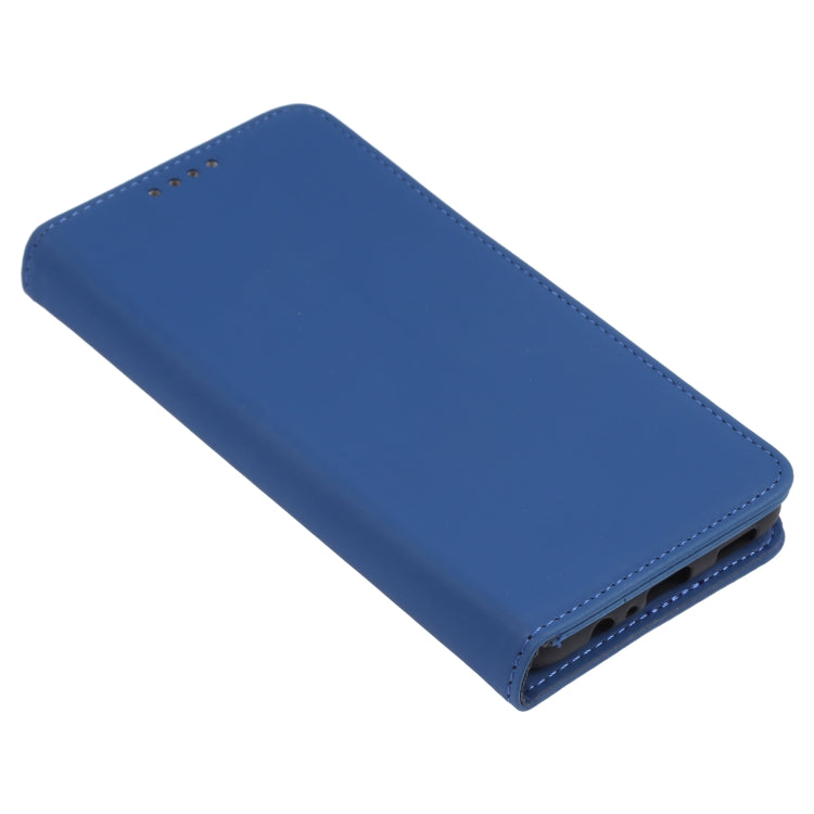 For Samsung Galaxy A13 5G / A04s Strong Magnetism Liquid Feel Horizontal Flip Leather Phone Case with Holder & Card Slots & Wallet