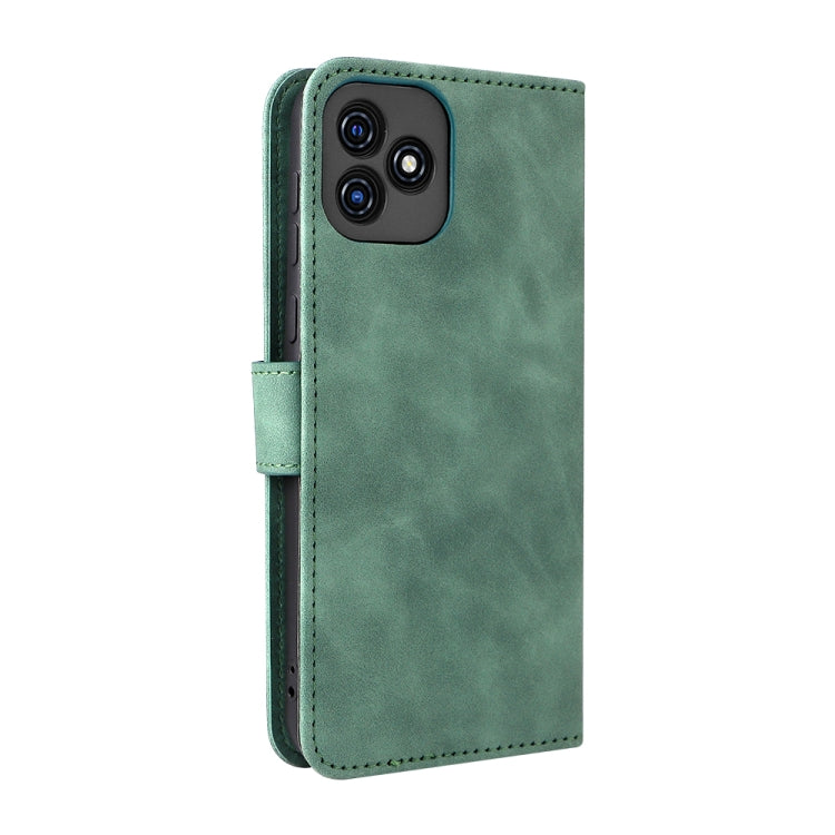 For Blackview Oscal C20 Solid Color Skin Feel Magnetic Buckle Horizontal Flip PU Phone Case