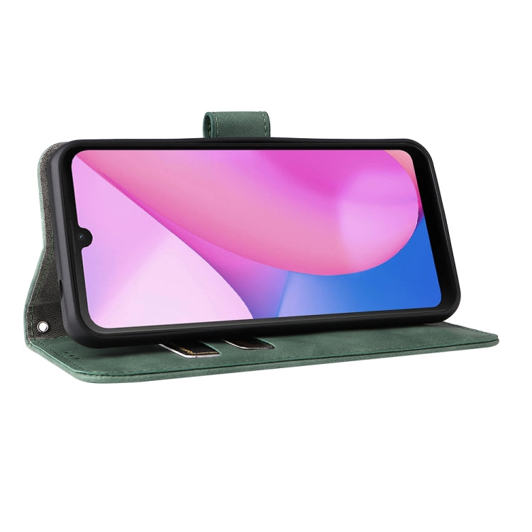 For Blackview Oscal C20 Solid Color Skin Feel Magnetic Buckle Horizontal Flip PU Phone Case