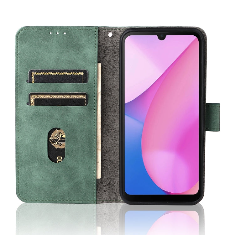 For Blackview Oscal C20 Solid Color Skin Feel Magnetic Buckle Horizontal Flip PU Phone Case