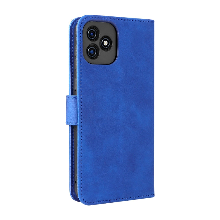 For Blackview Oscal C20 Solid Color Skin Feel Magnetic Buckle Horizontal Flip PU Phone Case