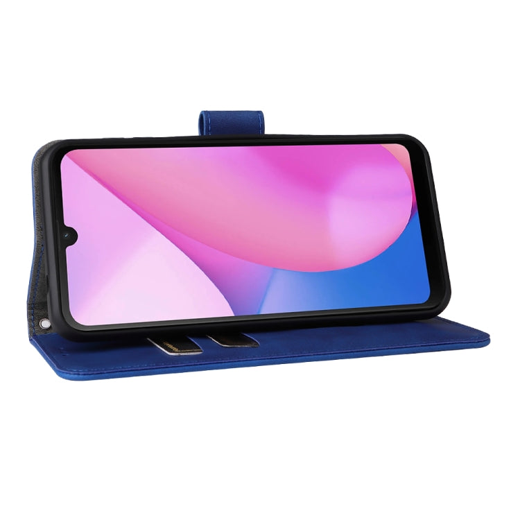 For Blackview Oscal C20 Solid Color Skin Feel Magnetic Buckle Horizontal Flip PU Phone Case