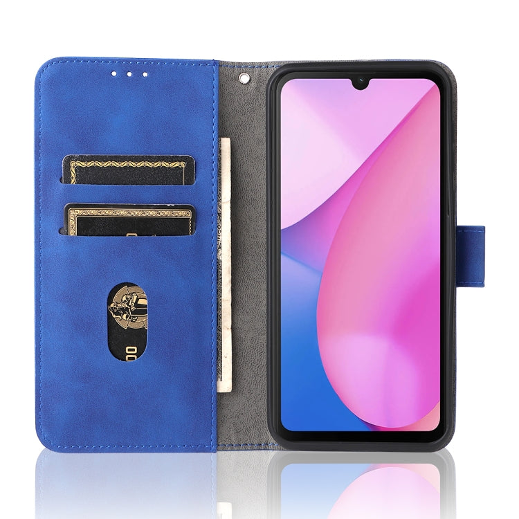 For Blackview Oscal C20 Solid Color Skin Feel Magnetic Buckle Horizontal Flip PU Phone Case