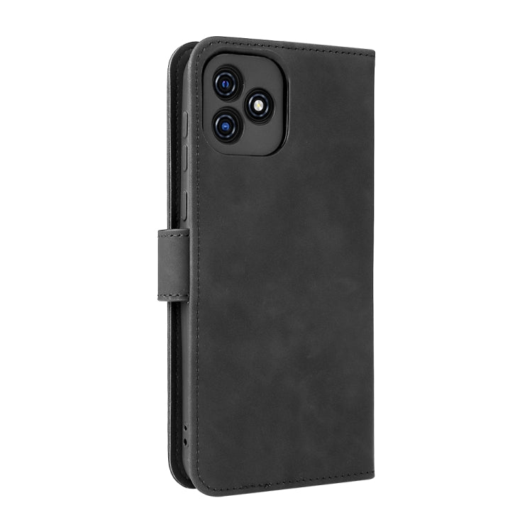 For Blackview Oscal C20 Solid Color Skin Feel Magnetic Buckle Horizontal Flip PU Phone Case