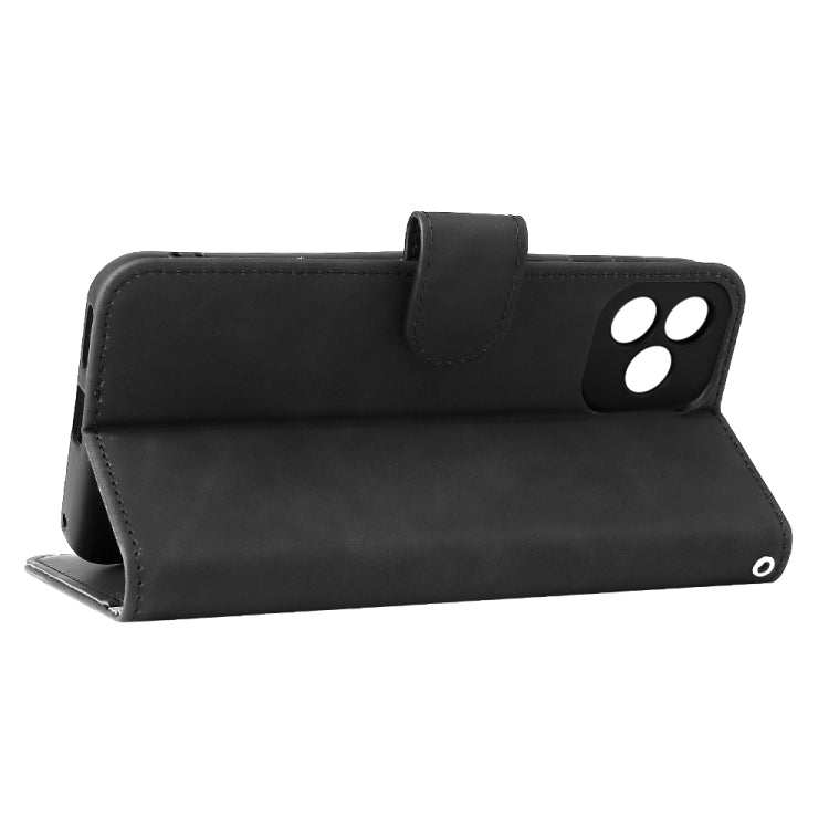 For Blackview Oscal C20 Solid Color Skin Feel Magnetic Buckle Horizontal Flip PU Phone Case