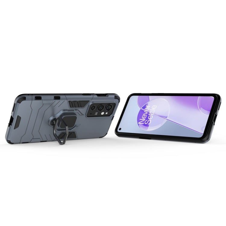 For OnePlus 9RT 5G PC + TPU Shockproof Protective Phone Case with Magnetic Ring Holder