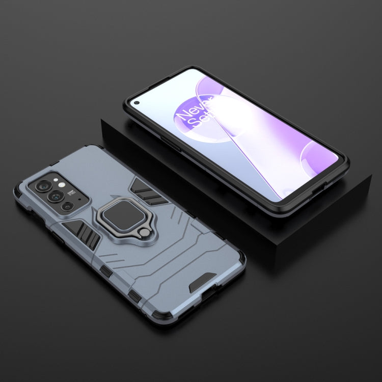 For OnePlus 9RT 5G PC + TPU Shockproof Protective Phone Case with Magnetic Ring Holder