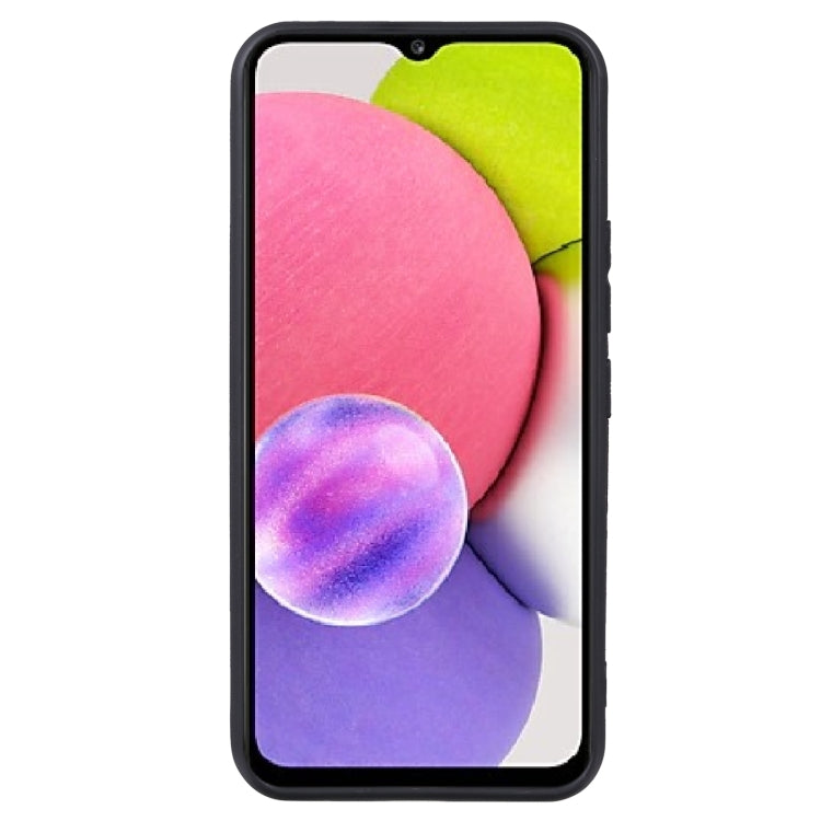 TPU Phone Case For Samsung Galaxy A03s 166mm (Frosted Black)