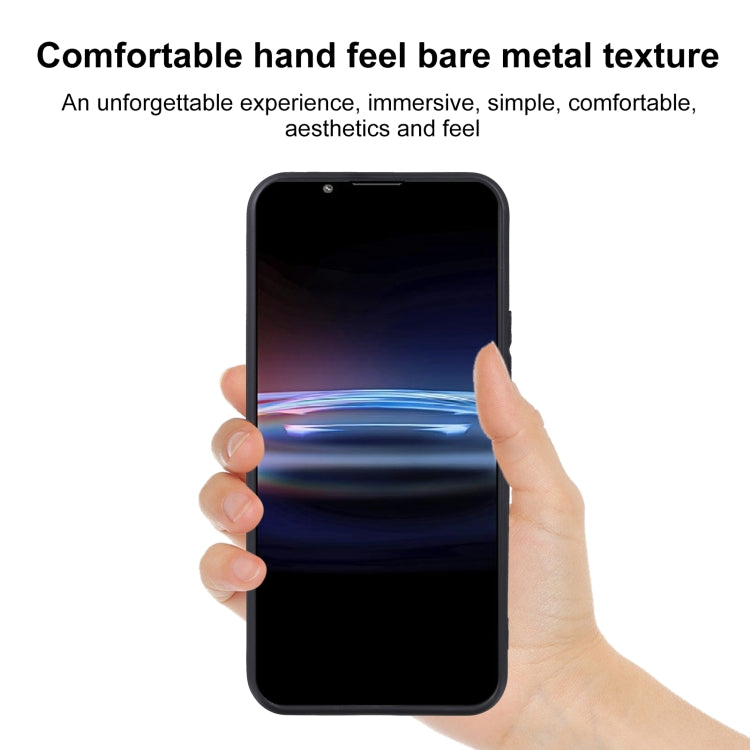 TPU Phone Case For Sony Xperia Pro-I (Frosted Black)