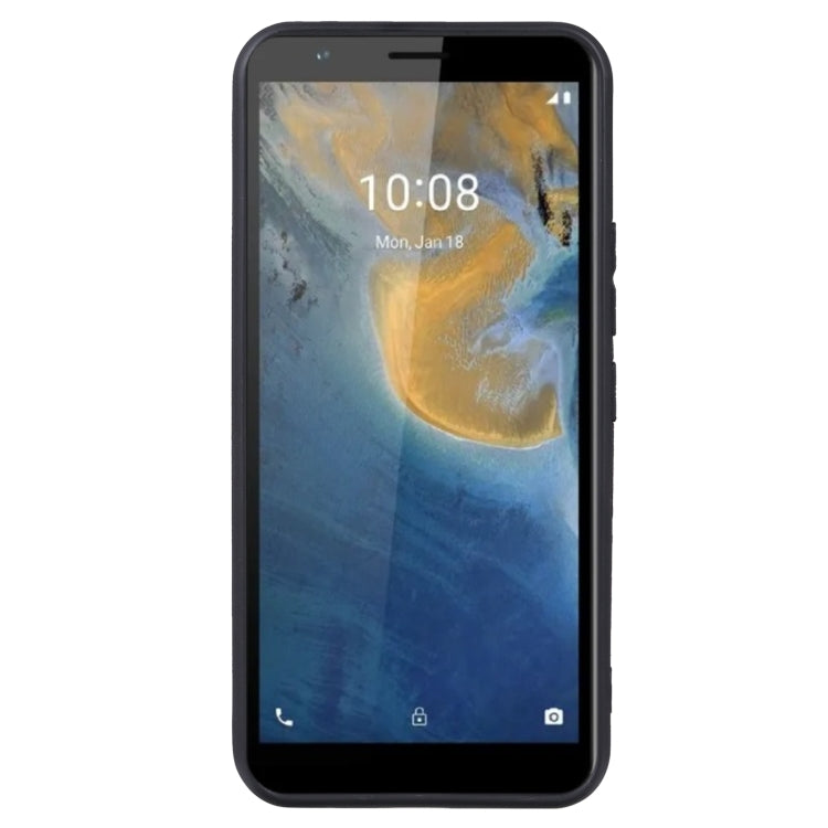 TPU Phone Case For ZTE Blade A31 Plus (Frosted Black)