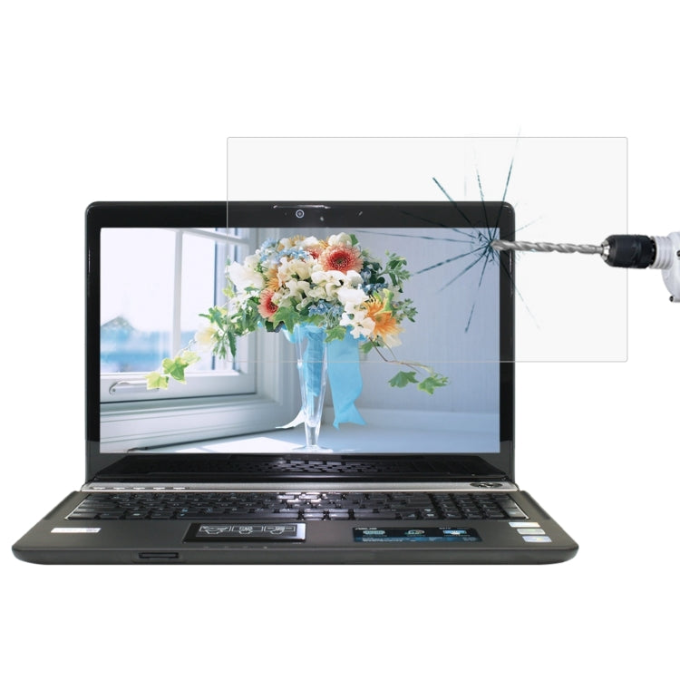 9H Laptop Tempered Glass Screen Protective Film For Asus N61W66Vg 16 inch