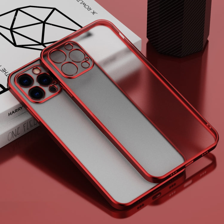 For iPhone 13 Pro Electroplated Frosted Phone Case
