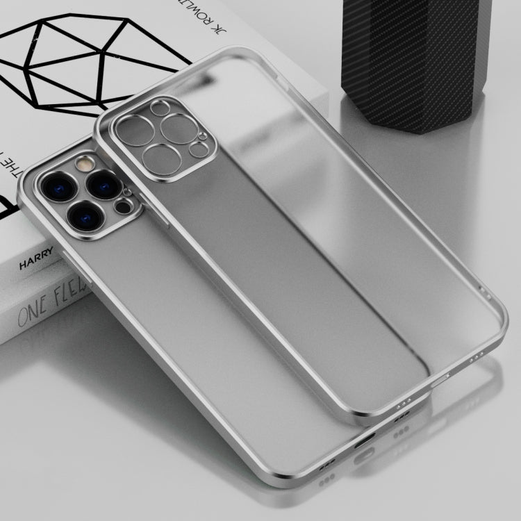 For iPhone 13 Pro Electroplated Frosted Phone Case