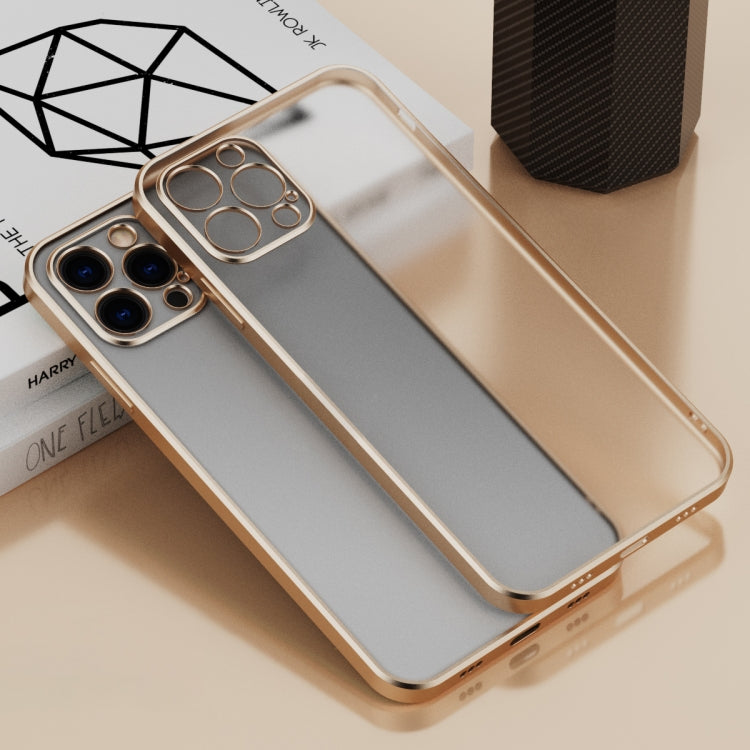For iPhone 13 Pro Electroplated Frosted Phone Case