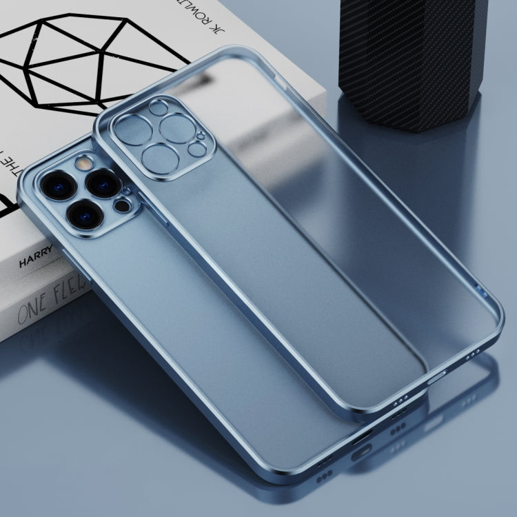 For iPhone 13 Pro Electroplated Frosted Phone Case