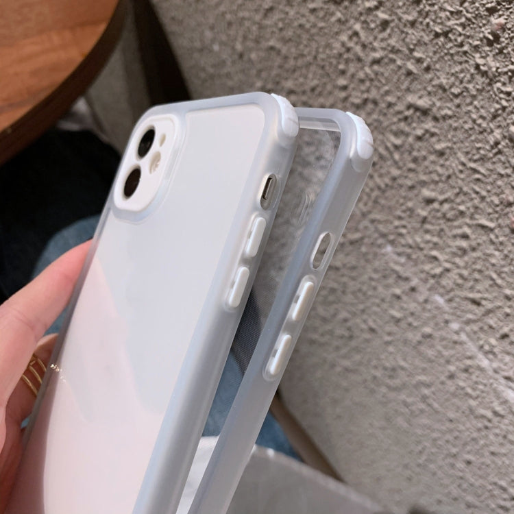 For iPhone 12 High Transparency Four Corners Shockproof  TPU Phone Case