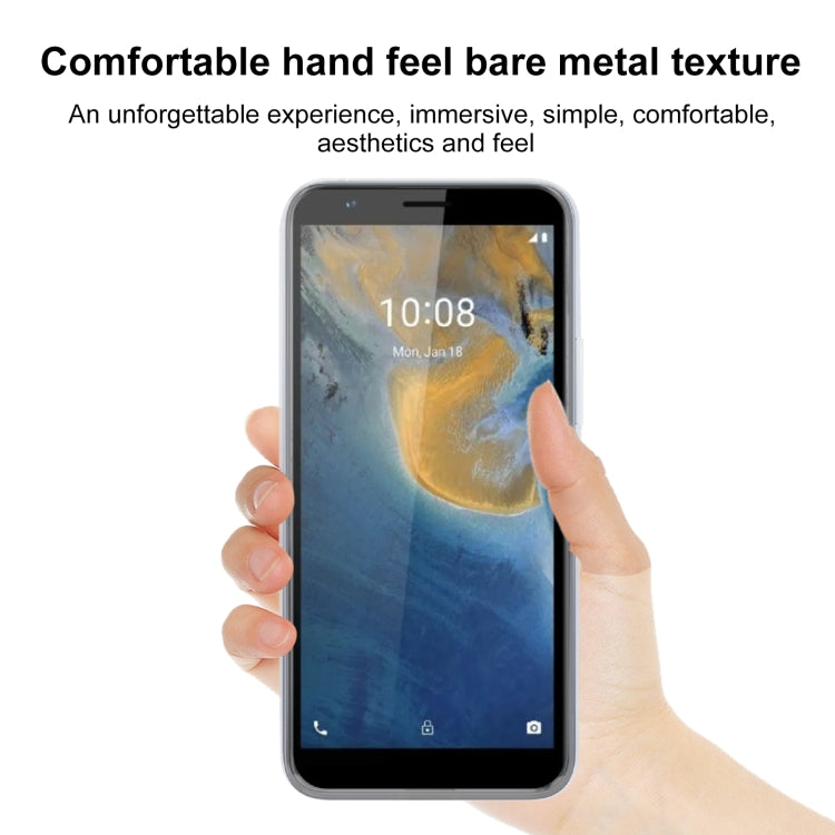 TPU Phone Case For ZTE Blade A31 Plus(Transparent)