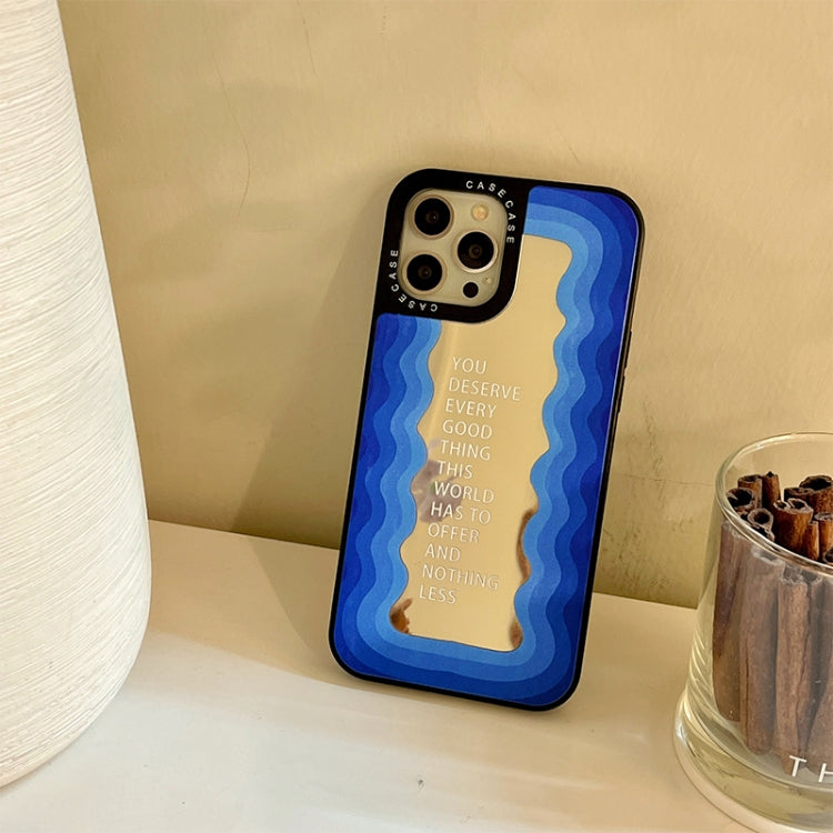 For iPhone 11 Pro Mirror Series TPU Phone Case (Blue)
