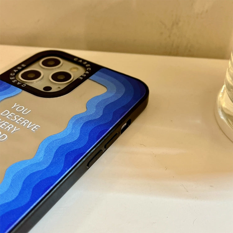 For iPhone 11 Pro Mirror Series TPU Phone Case (Blue)