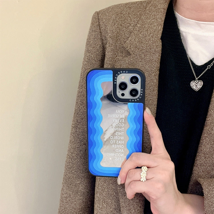 For iPhone 11 Pro Mirror Series TPU Phone Case (Blue)