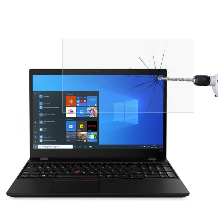 Laptop Screen HD Tempered Glass Protective Film For ThinkPad T590 15.6 inch
