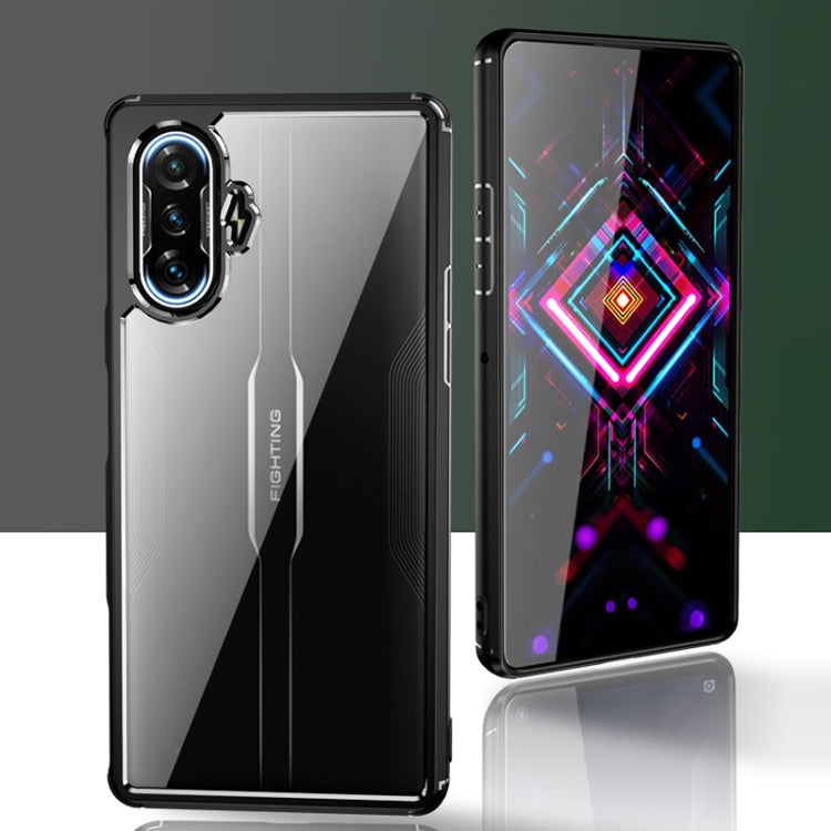 For Xiaomi Redmi K40 Gaming Clear PC+TPU Shockproof Phone Protective Case