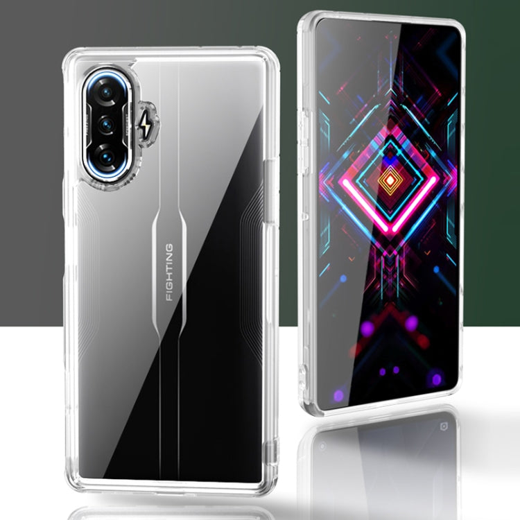 For Xiaomi Redmi K40 Gaming Clear PC+TPU Shockproof Phone Protective Case