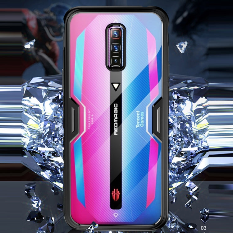 For ZTE nubia Red Magic 6 Pro / 6 Clear PC+TPU Shockproof Phone Protective Case
