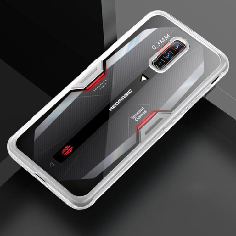 For ZTE nubia Red Magic 6 Pro / 6 Clear PC+TPU Shockproof Phone Protective Case