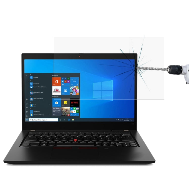Laptop Screen HD Tempered Glass Protective Film For ThinkPad X13 13.3 inch