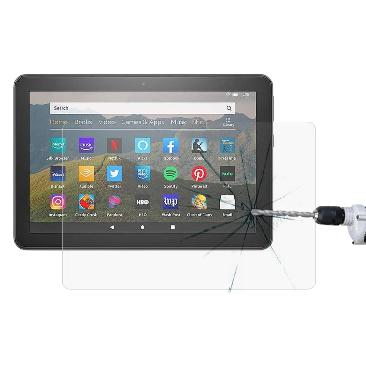 9H 2.5D Explosion-proof Tempered Tablet Glass Film For Amazon Kindle Fire HD 8 2020 / 2022
