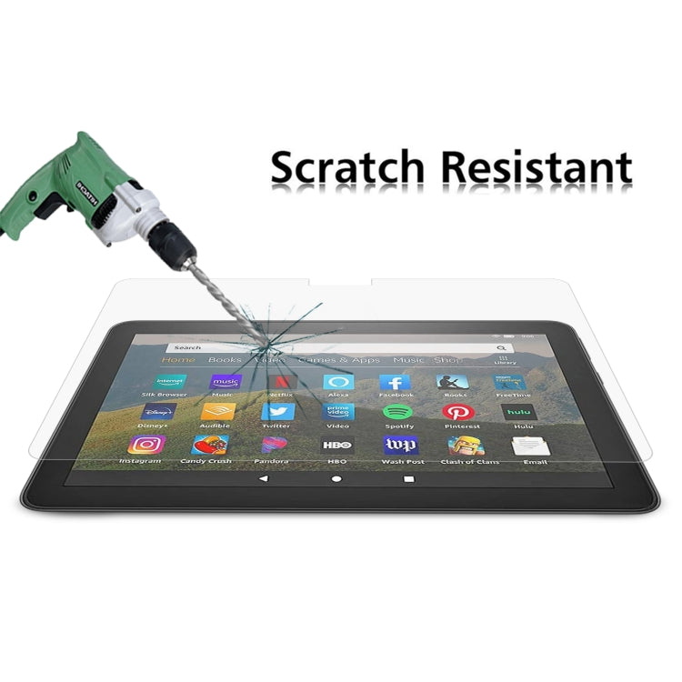 9H 2.5D Explosion-proof Tempered Tablet Glass Film For Amazon Kindle Fire HD 8 2020 / 2022