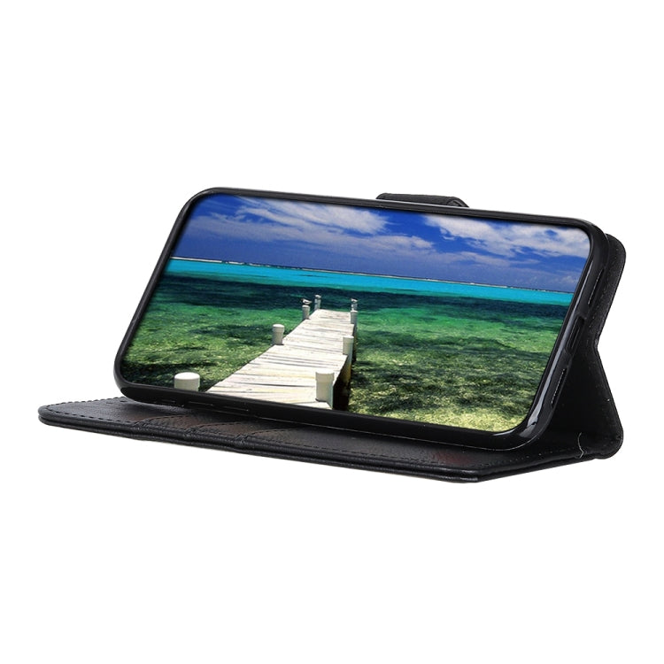 For Samsung Galaxy A33 5G KHAZNEH Cowhide Texture Horizontal Flip Leather Phone Case with Holder & Card Slots & Wallet