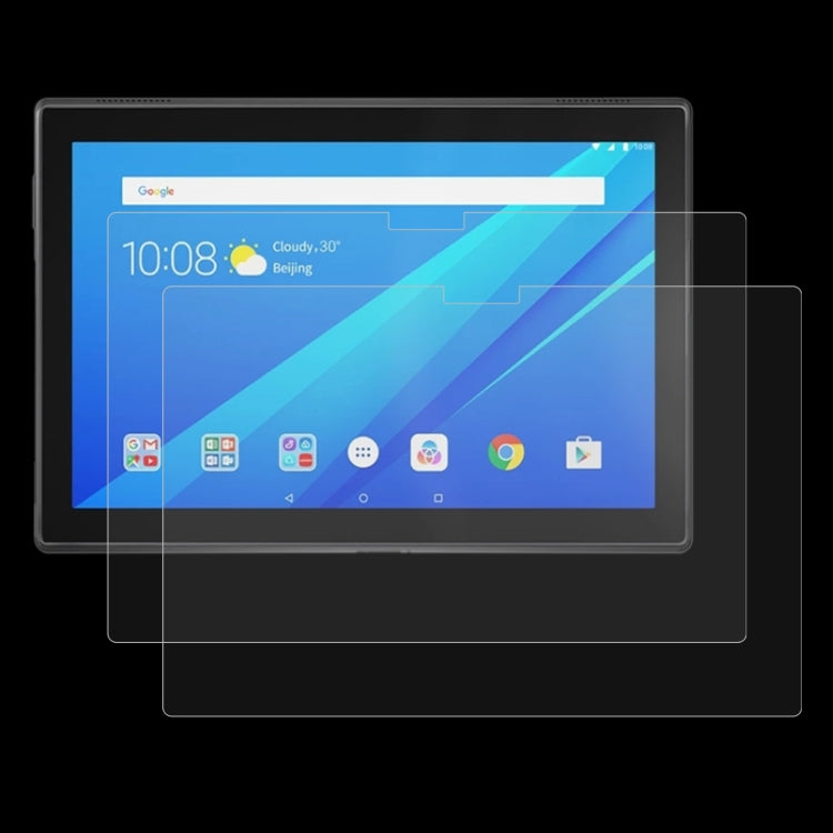 2 PCS 9H 2.5D Explosion-proof Tempered Tablet Glass Film For Lenovo Tab 10.1 X504F