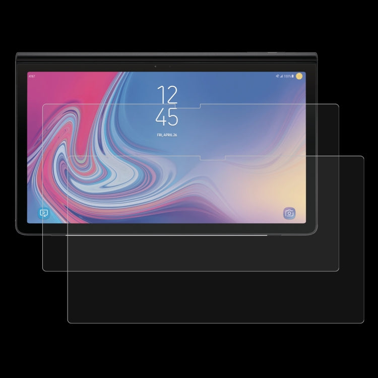 2 PCS 9H 2.5D Explosion-proof Tempered Tablet Glass Film For Samsung Galaxy View2