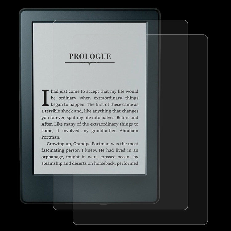 2 PCS 9H 2.5D Explosion-proof Tempered Tablet Glass Film For Amazon Kindle 8th 2016