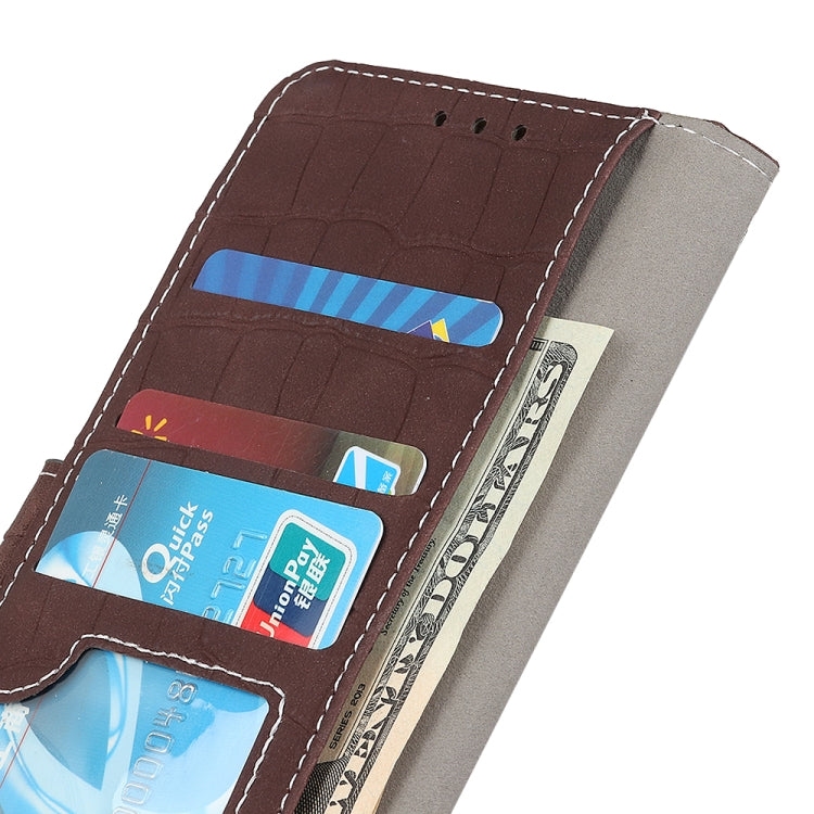 For Samsung Galaxy A33 5G Magnetic Crocodile Texture Horizontal Flip Leather Phone Case with Holder & Card Slots & Wallet