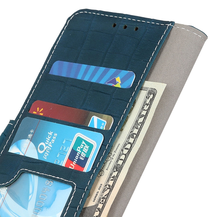 For Samsung Galaxy A33 5G Magnetic Crocodile Texture Horizontal Flip Leather Phone Case with Holder & Card Slots & Wallet