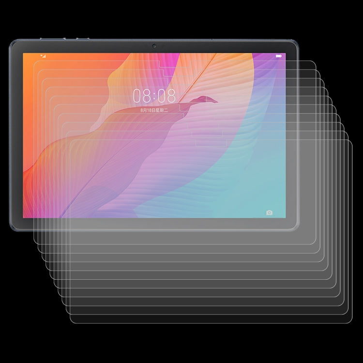 25 PCS 9H 2.5D Explosion-proof Tempered Tablet Glass Film For Huawei MatePad T 10s / T 10 / Enjoy 2 / Teclast P40HD / M40 Plus / Blackview Tab 12 Pro / Oscal Pad 10 / Oscal Pad 13 / Itel Pad One