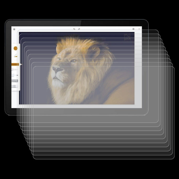 25 PCS 9H 2.5D Explosion-proof Tempered Tablet Glass Film For Lenovo Chromebook Duet 10.1 inch