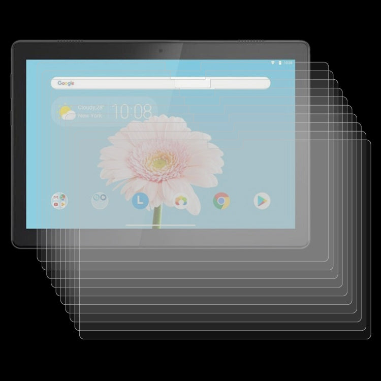 25 PCS 9H 2.5D Explosion-proof Tempered Tablet Glass Film For Lenovo Tab M10 FHD REL